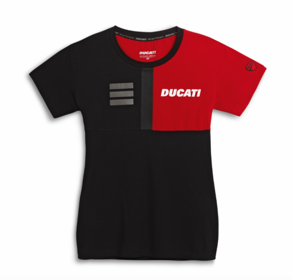 POLERA MUJER DUCATI EXPLORER NEGRA
